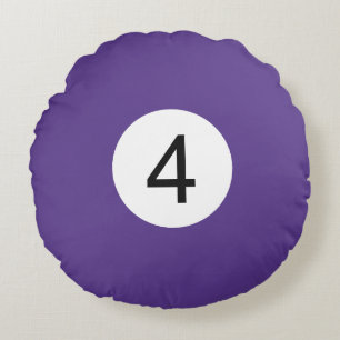 Ronde kussens Billard Boule #4