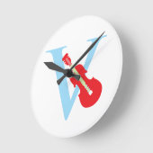 Ronde Lettre V - Horloge initiale (Angle)