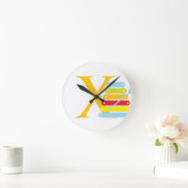 Ronde Lettre X - Horloge initiale (Maison)