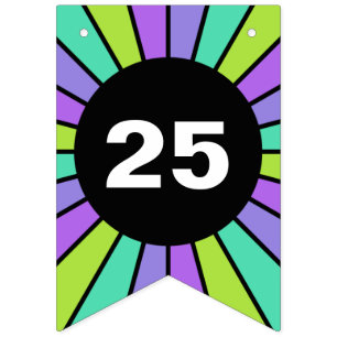 Ronde Lijst 16 + uw ruggengraat. en ideeën Vlaggetjes