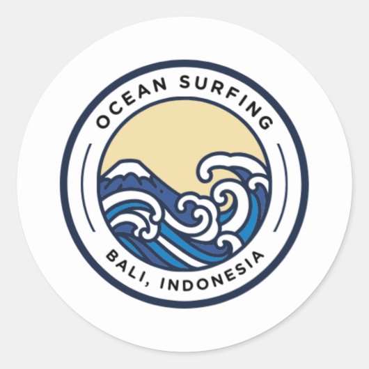 Ronde Logo Sticker (Voorkant)