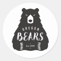 Ronde Logo sticker, glanzend, klein, 1½ inch