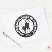 Ronde logo sticker vel (Envelop)