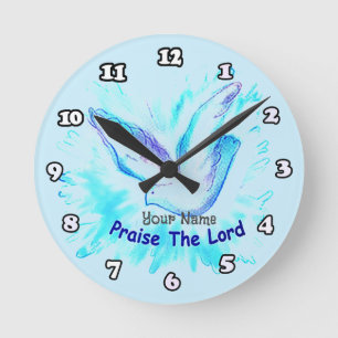 Ronde Louange au Seigneur horloge chrétienne