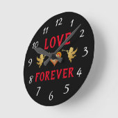 Ronde Love Forever Horloge (Angle)