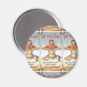 Ronde magneet (Voorkant / Achterkant)