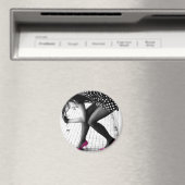 Ronde magneet - Gepersonaliseerd (Insitu (Vaatwasser))