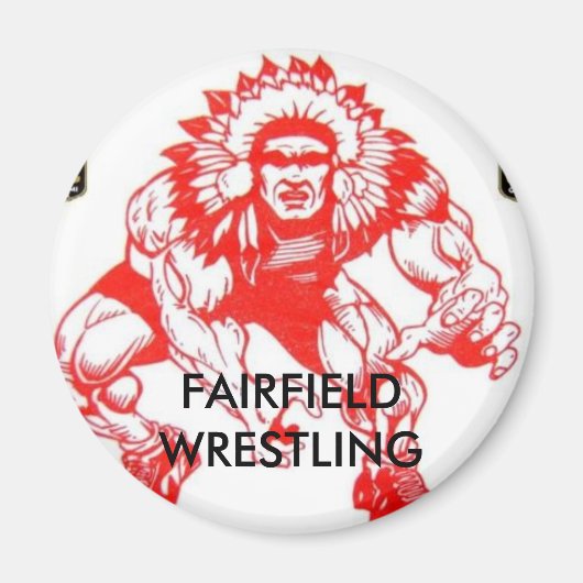 Ronde magneet - Gepersonaliseerd (Voorkant)