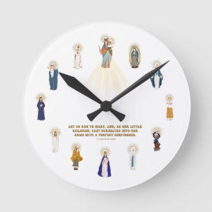 Ronde Mère Mary Horloge