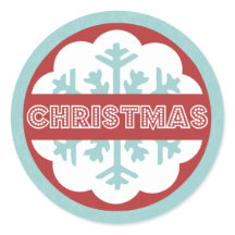 Ronde moderne blauwe kerst