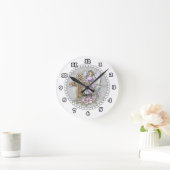 Ronde Mon Horloge ange de la Croix aux Roses (Maison)