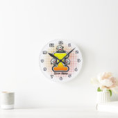 Ronde Monogram I Sock Monkey horloge (Maison)
