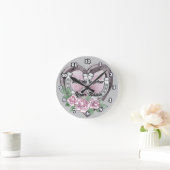 Ronde nous roulons ensemble horloge (Maison)