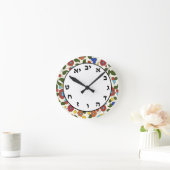 Ronde Numéros hébraïques Horloge juive Système de nombre (Maison)