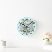 Ronde Ohio Shells Lighthouse horloge (Maison)