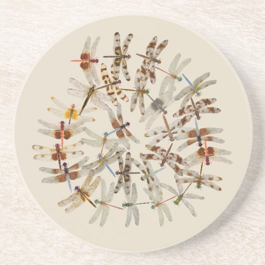 Ronde Onderzetters libellen (Voorkant)