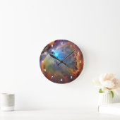 Ronde Orion Nebula Space Galaxy Horloge (Maison)