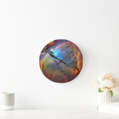 Ronde Orion Nebula Space Galaxy Horloge (Maison)