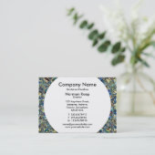 Ronde paneel - Rimpels Visitekaartje (Staand voorkant)