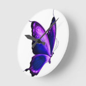 Ronde Papillon horloge (Angle)