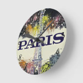 Ronde Paris : Horloge postale (Angle)