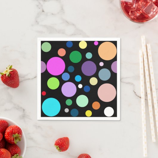 Ronde patronen servet (Insitu)