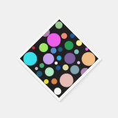 Ronde patronen servet (Hoek)