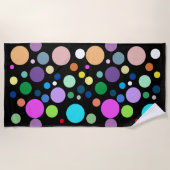 Ronde patronen strandlaken (Voorkant)