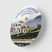 Ronde Phare de Mukilteo, horloge de Washington (Angle)