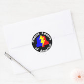 Ronde PLA-Sticker Sticker (Envelop)