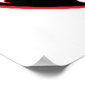 Ronde Poolse adelaar Poster (Hoek)