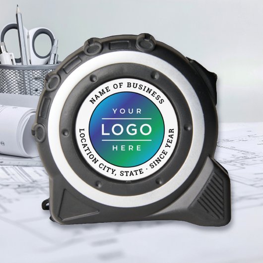 Ronde promotie Aangepast bedrijfsmerk met Logo Rolmaat