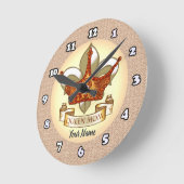 Ronde Queen Mom Horloge (Angle)