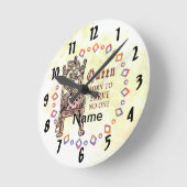 Ronde Queen ne sert aucune horloge (Angle)