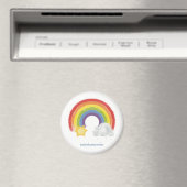 Ronde regenboogmagneet magneet (Insitu (Vaatwasser))