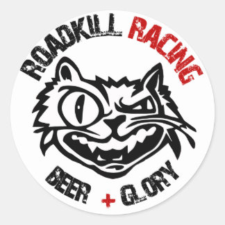 Ronde Roadkill Racing Stickers