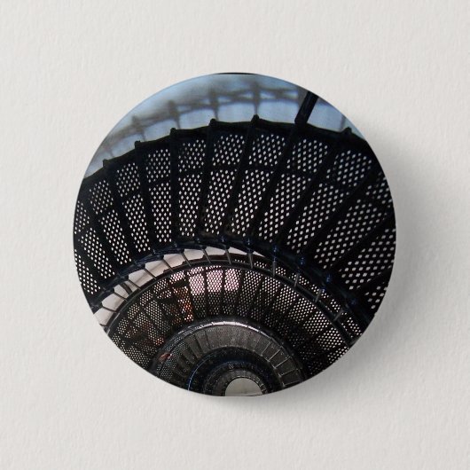 Ronde ronddraaiknop van werveltrap button 5,7 cm (Voorkant)