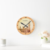 Ronde Rustic Big Ben Horloge & Londres - Westminster (Maison)
