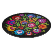 Ronde samenstelling Poolse folklore Snijplank (Hoek)