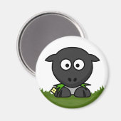 Ronde schapen magneet (Voorkant / Achterkant)
