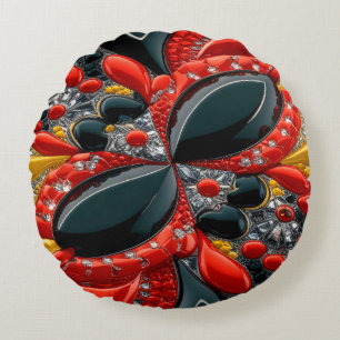 Ronde Sierkussen met Duitse kleuren Rond Kussen