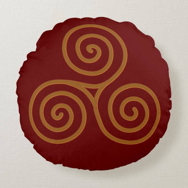 Ronde Sierkussen Rond Kussen (Voorkant)