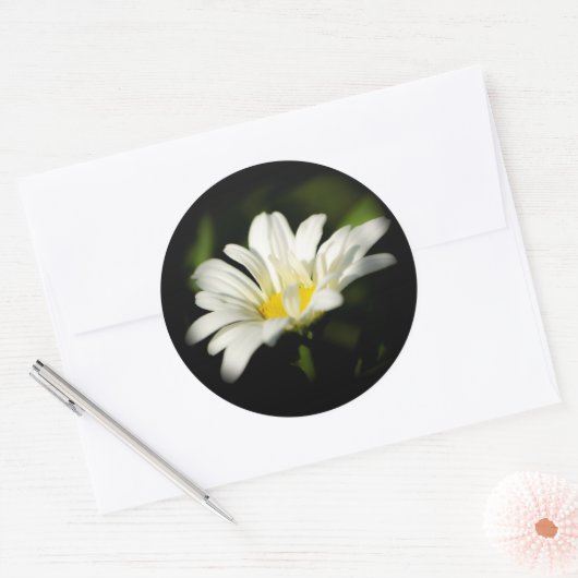Ronde Sjabloon Sticker (Envelop)