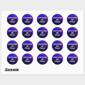 Ronde Sjabloon Sticker (Vel)
