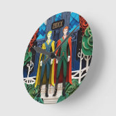 Ronde Son et son Mariage et sa grande horloge anniversai (Angle)