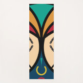 ronde stambal yogamat (Voorkant)