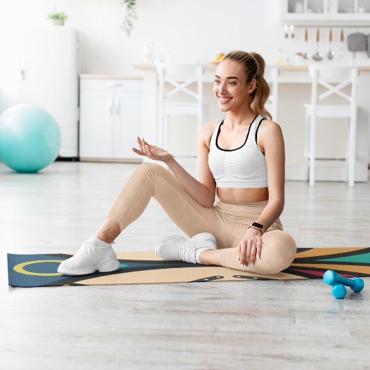 ronde stambal yogamat