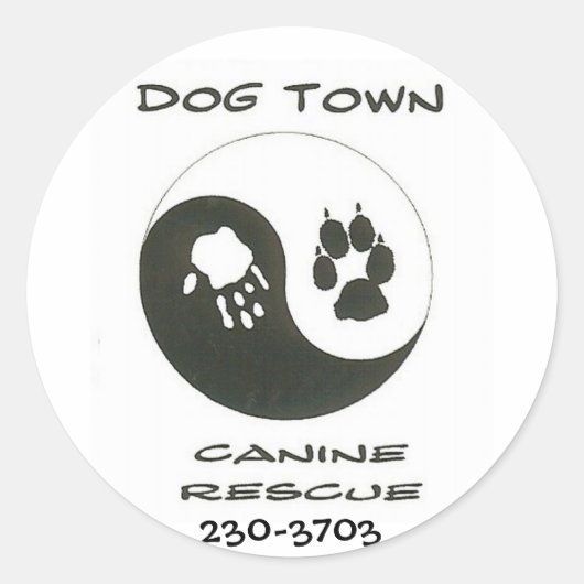 Ronde sticker (Voorkant)