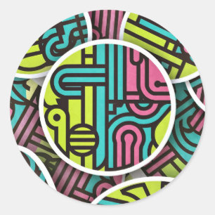 ronde sticker
