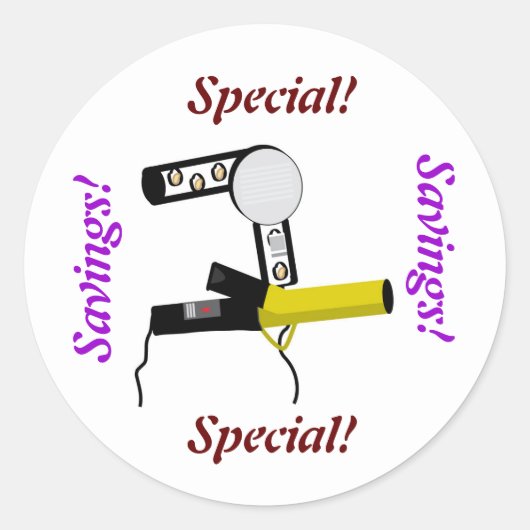 Ronde sticker (Voorkant)